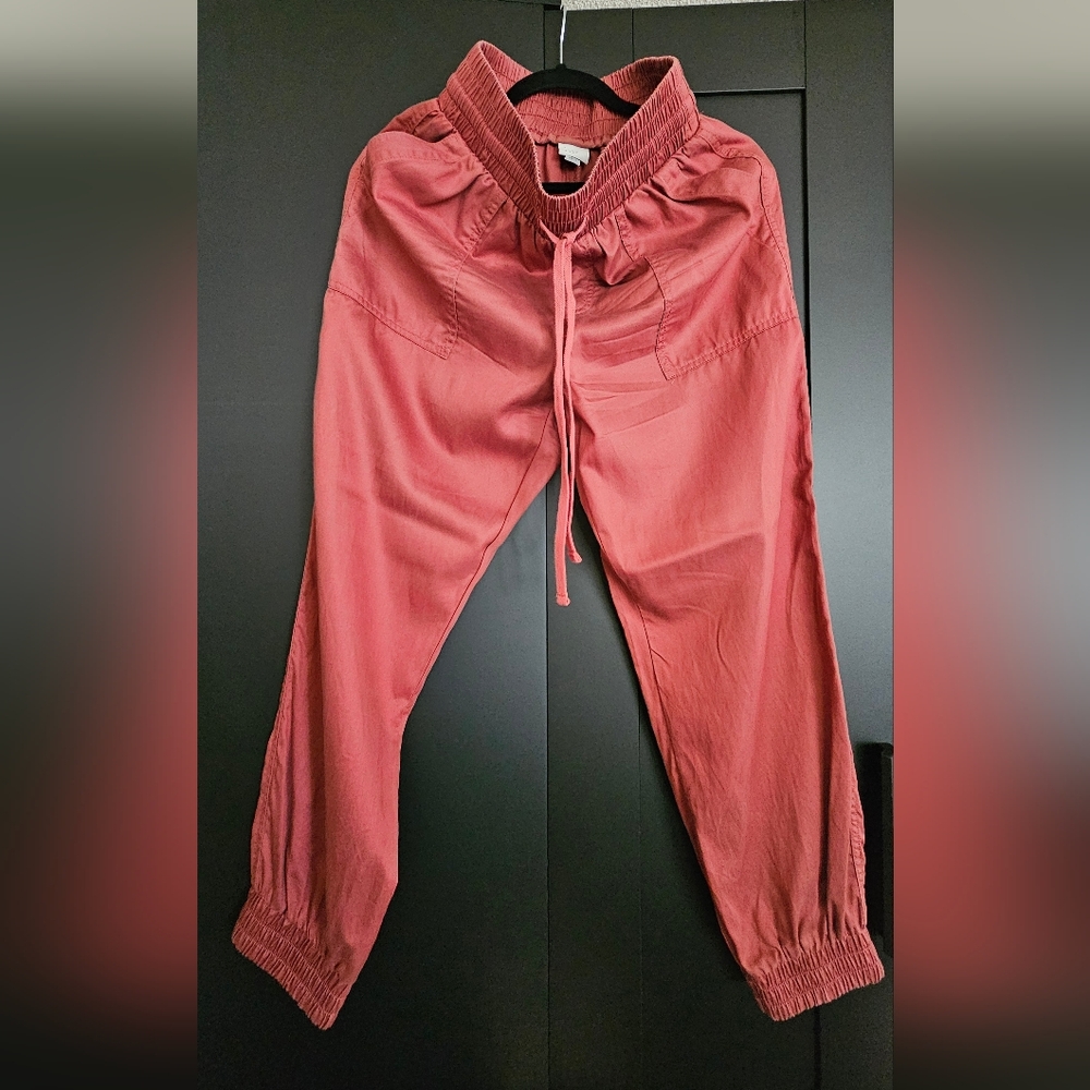 A New Day Pink Elastic Waist Pants